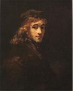 Rembrandt Peale Portrait of Titus The Artist's Son (mk05) oil painting reproduction